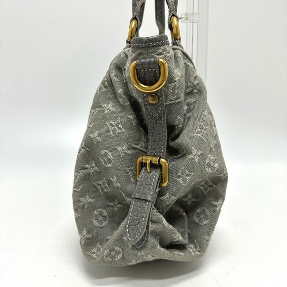 Louis Vuitton Denim NeoCabby MM Handbag Gray - Picture 2 of 9